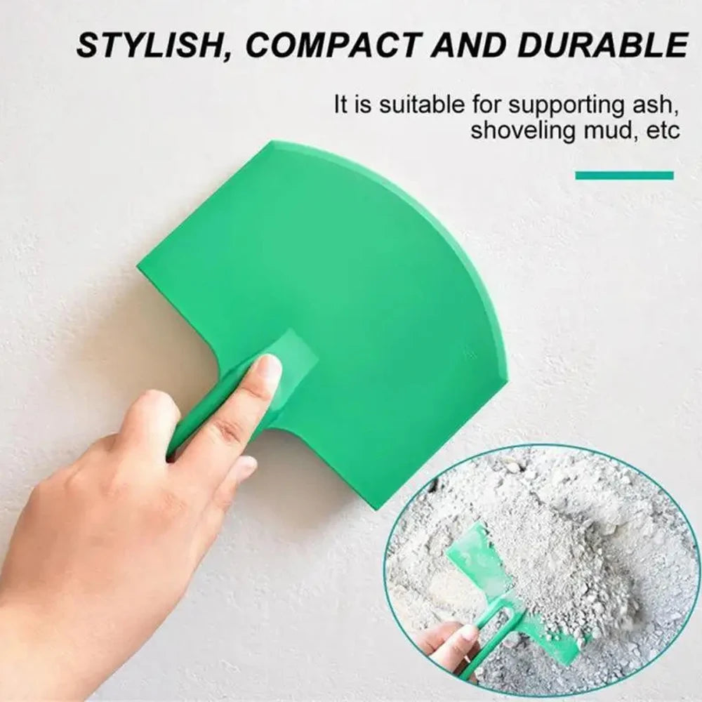 1/2Pcs Curved Bucket Scoop Scraper Spackle Paint Putty Knife Drywall Finishing Plaster Scraping Decals Patch Construction Too