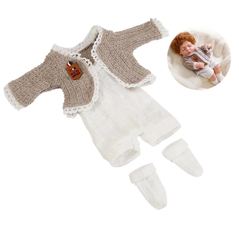 Baby clothes for doll fit 30 cm New Born Doll Accessories Fashion Sweater Dresses Coat Doll Clothes for Girls DIY Toys Gift -