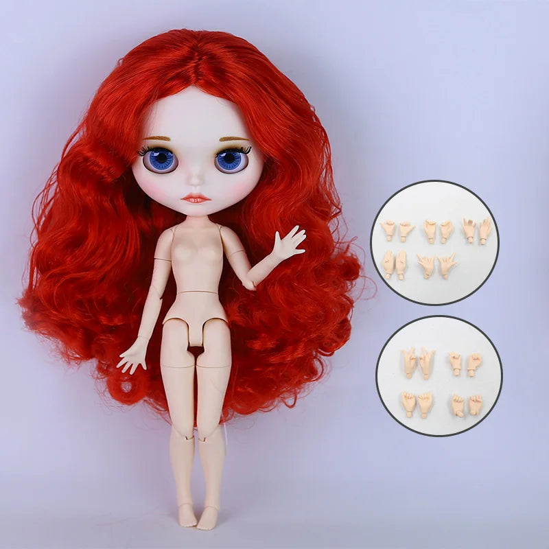 ICY DBS Blyth Doll White Skin Joint Body 1/6 BJD Special Price OB24 Toy Gift - doll hand ab B
