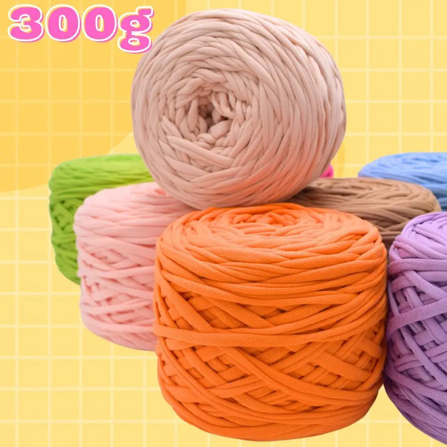300g Polyester Cloth Tshirt Yarn for DIY Crafts And Home Projects