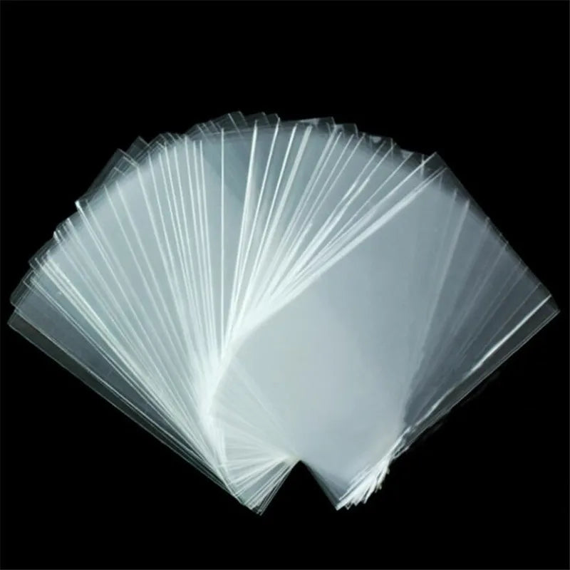 100Pcs Transprant Card Cover Protective Holder For Business Playing Desk Board Game ID Cards Photocard Holders Case 6X9cm