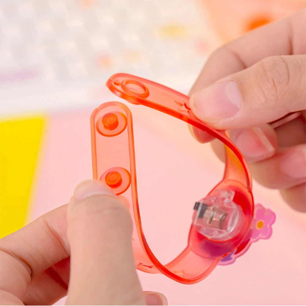 12/24 Pcs LED Luminous Fun Watch for Kids Birthday Party Baby Shower Gift Pinata Filler Halloween Carnival Christmas Gift Rew
