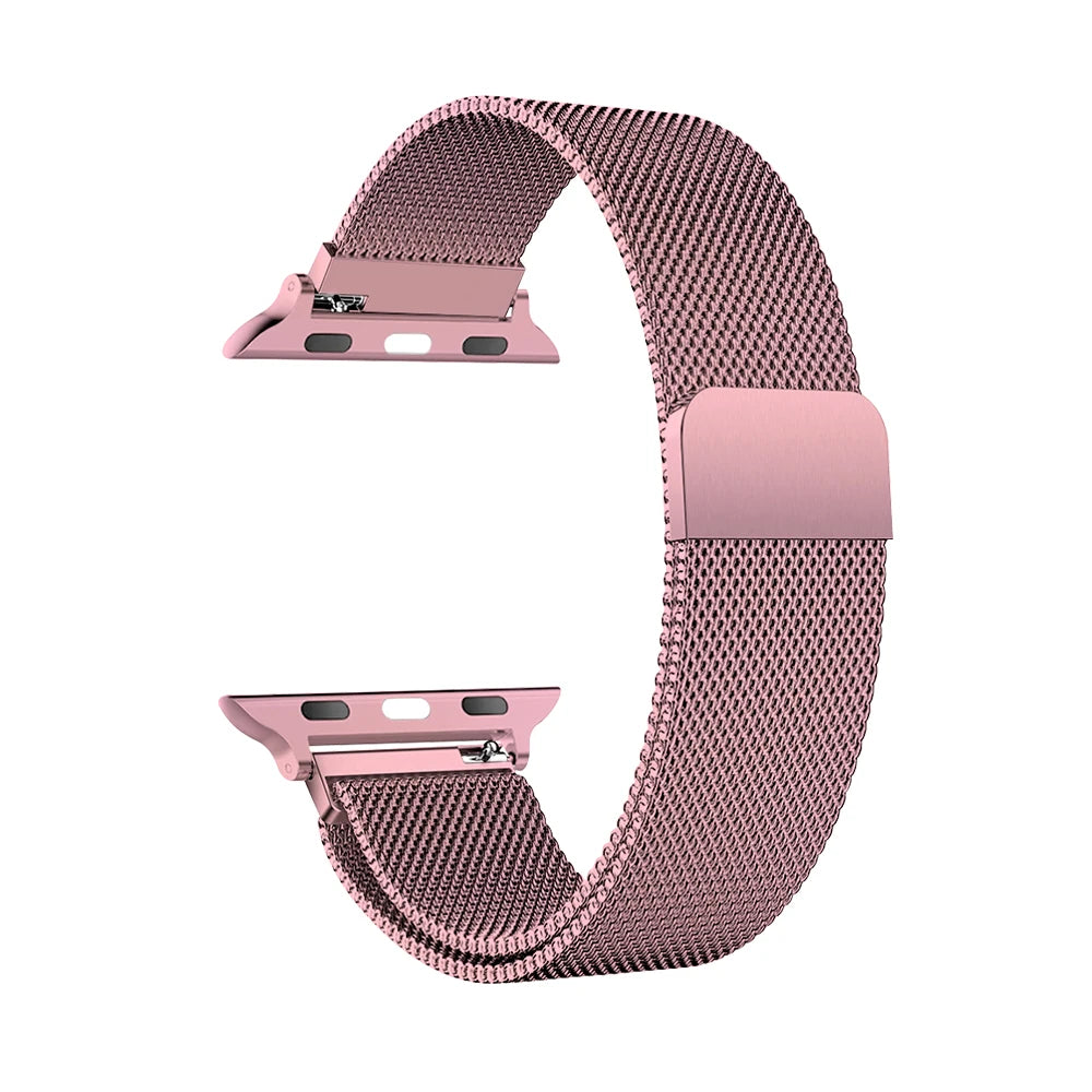 Milanese Strap For Apple Watch Ultra 2 3 49 46mm 42mm 44 40 45mm 41mm 38mm Bracelet For iWatch Series 11 10 9 3 6 5 SE 7 8 St