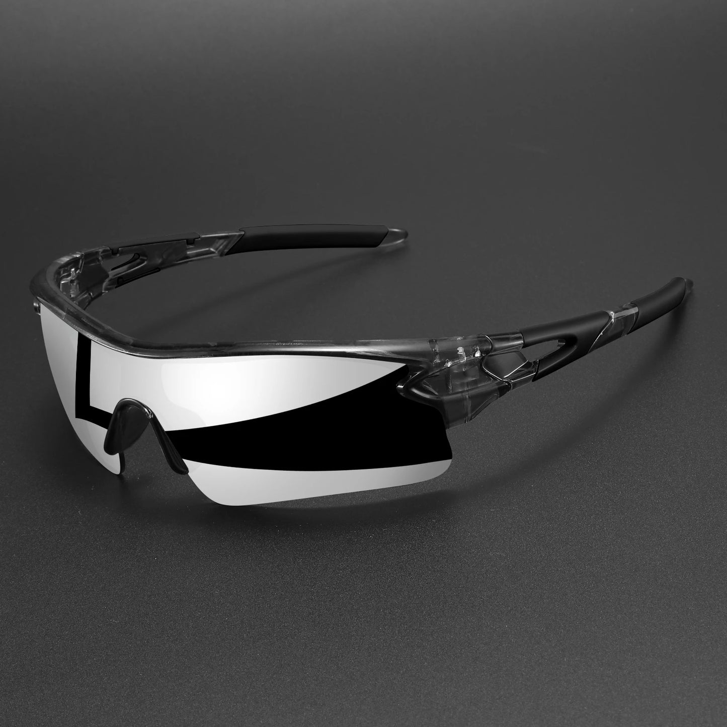 New UV400 Protective Sports Eyewear - Lightweight Full-Cover Lens, Unisex Wrap-Around for Cycling, Hiking & Daily Use