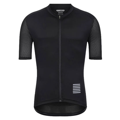 YKYWBIKE Summer Men’s Pro Cycling Jersey Breathable Mtb Shorts Sleeve Bicycle Clothing Pockets Mountain Cycling Road Bike