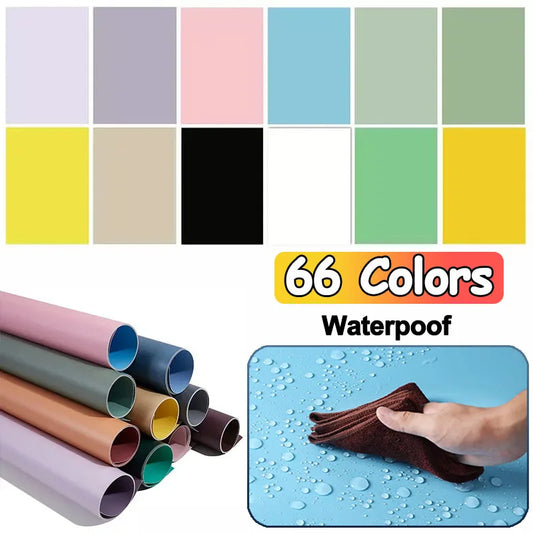 Photography Backdrops Wallpaper 57*87cm 2sides Solid Color Photo Background Props for Photo Studio Newborn Product Photograph
