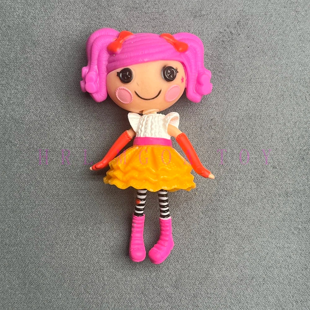Original Lalaloopsy 8-10cm Little Sister and Pet Dolls PVC Holiday Gift Collection Pvc Toys - A23-1PC