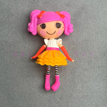 Original Lalaloopsy 8-10cm Little Sister and Pet Dolls PVC Holiday Gift Collection Pvc Toys - A23-1PC