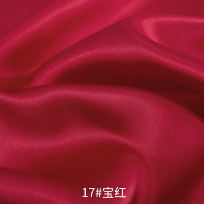 0.5m/1m/2m Satin Fabric Lining Soft and Shiny Silk-Like Material,for Clothing and Lining, Garments, DIY Craft, and Gift Wrapp