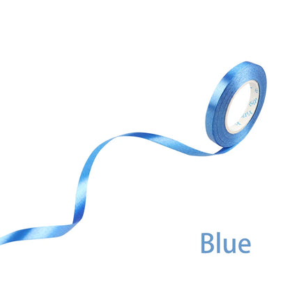 10metre/Roll Balloon Ribbon Birthday Party Decoration Supplies Wedding Accessories DIY 5mm Balloon Rope Satin Colourful Ribbo