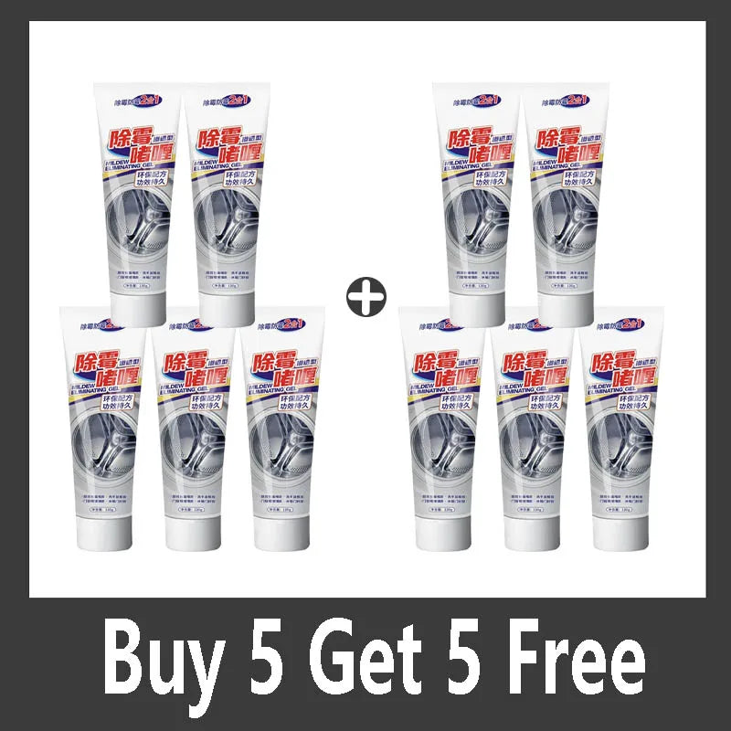 1/3/5/10Pcs Mold Remover Gel Anti-Mold Cleaning Gel For Kitchen Bathroom Washing Machine Refrigerator Rubber Ring Removing Mo