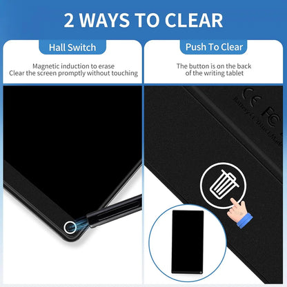 6.5" Full Screen LCD Writing Tablet, Portable Digital Notepad, Lightweight Pocket Design, Ideal For Creative Sketching Drafti