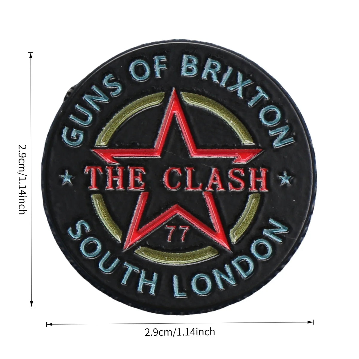 Vintage Rock Band Logo Enamel Pin Pack Classic Music Lapel Brooches for Fans - S7