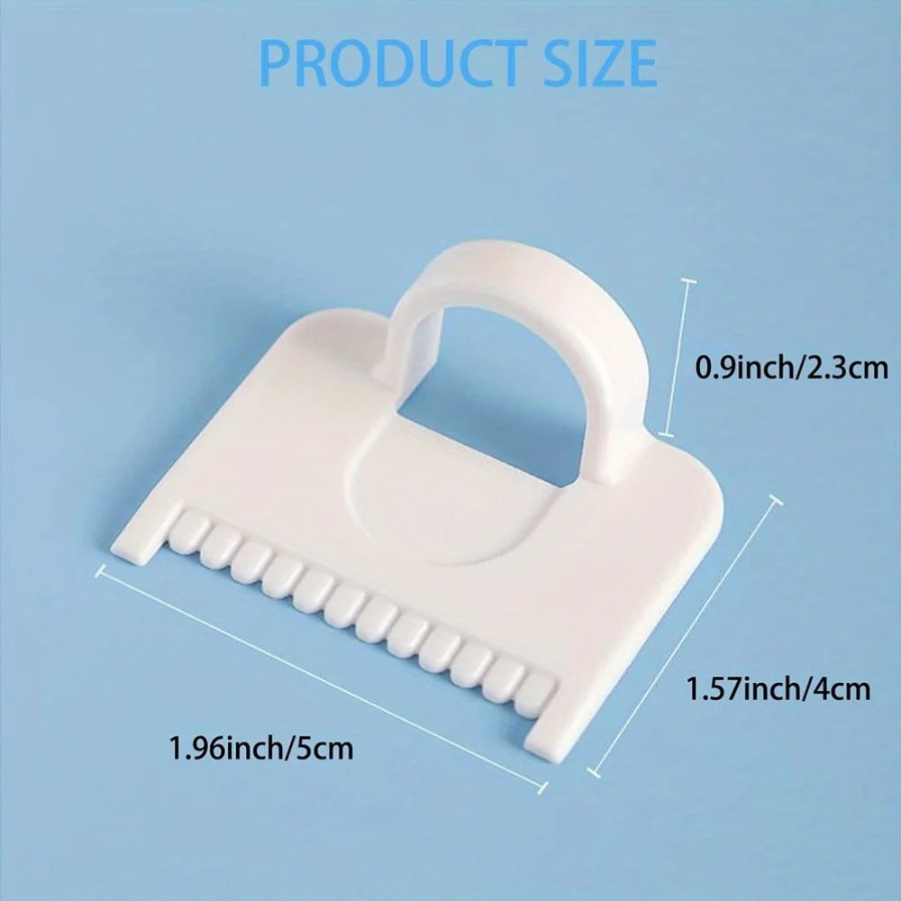 2pcs Sewing Guide Template Kit for Consistent Stitches – 3mm Spacing Precision Sewing Tool for Fabric Embroidery & Leathercra