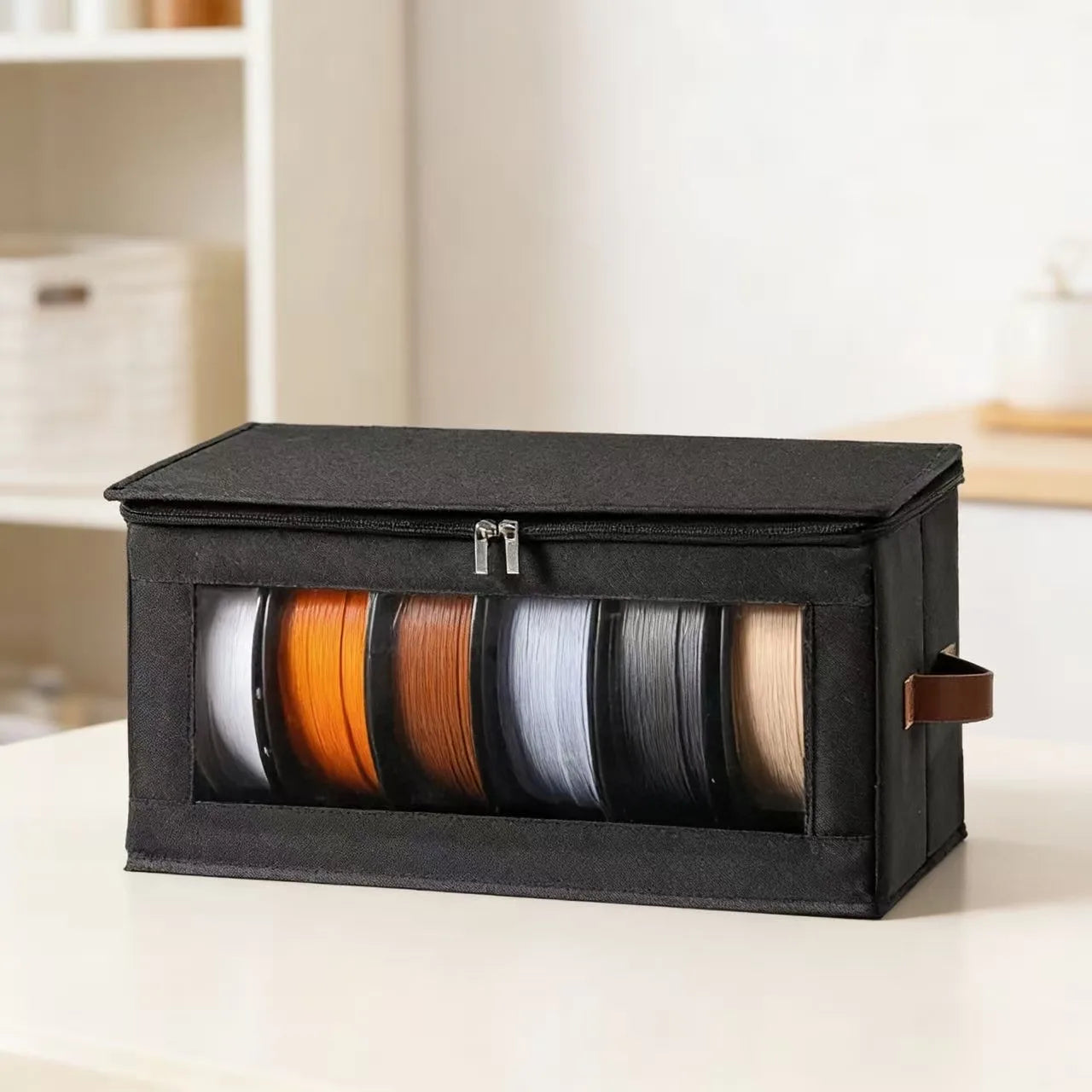 Filament Storage Bag - 3D Printer Filament Storage Containers, 3D Printing Accessories Holder Rack for Home, Office Workshop