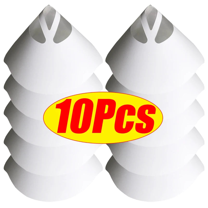 10/100Pcs Disposable Car Paint Spray Mesh Paper Filter Purifying Straining Funnel Paint Filter Conical Nylon Micron Paper Fun