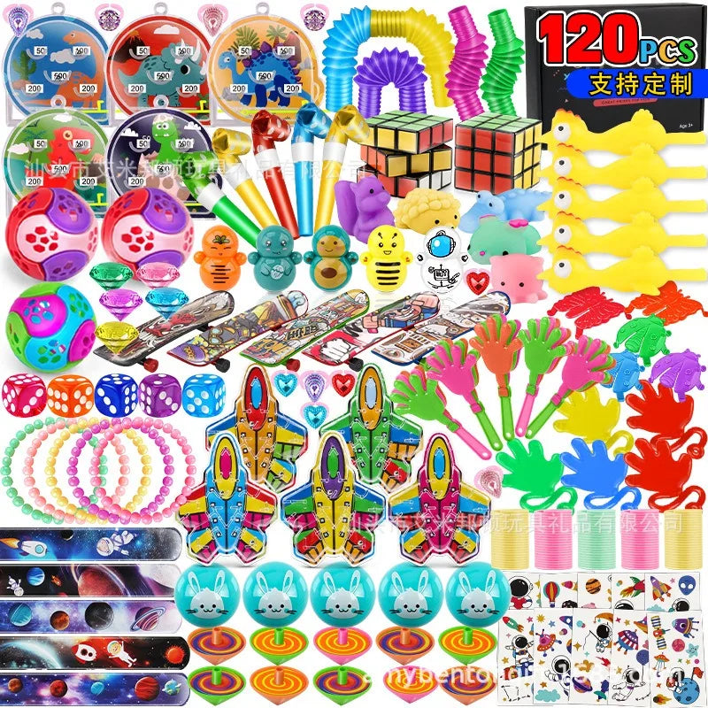 30/200/300PCS Party Favors Toy Assortment Giveaway Pinata Filler Bulk Toys for Kids Birthday Party Present Souvenir Toys Gift