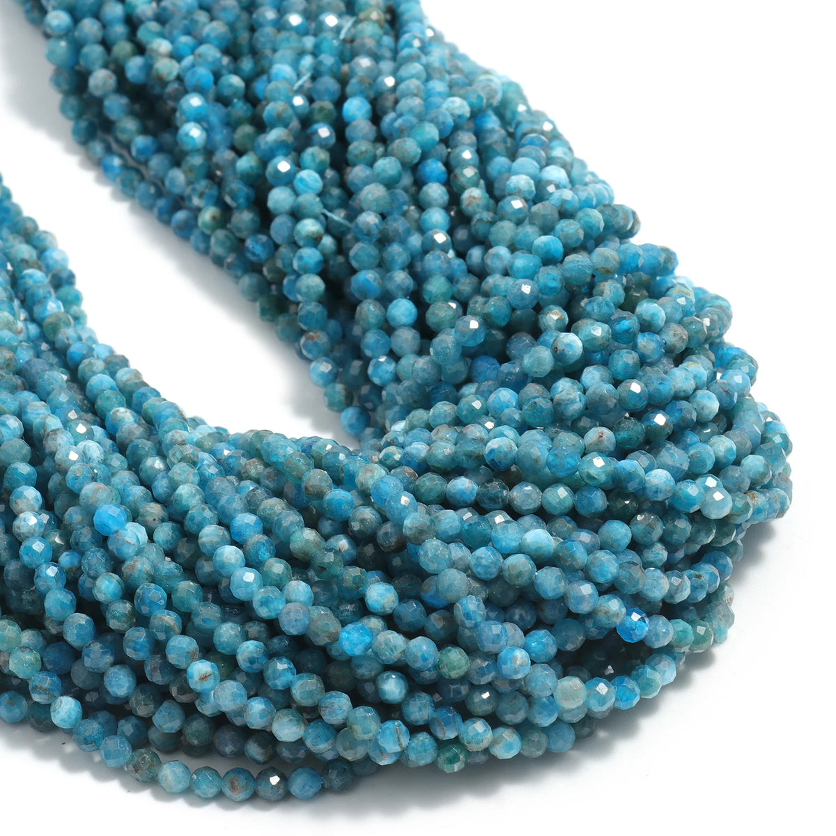 2 3 4mm Faceted Tiny Beads Natural Aquamarine Lapis Lazuli Tourmaline Amethyst Stone Beads for Jewelry Making Diy Accessories