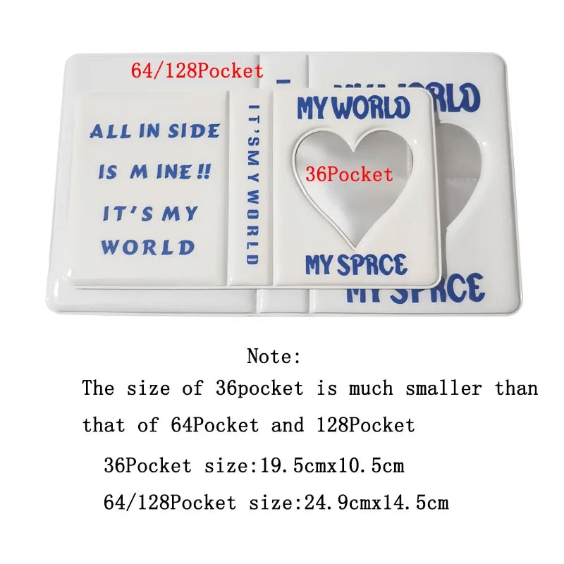 3inch Kpop Photocards Binder Idol Cards Collect Book Photo Card Binder Book Binding Machine Kpop Photo Albums Kpop Stuff 콜렉트북