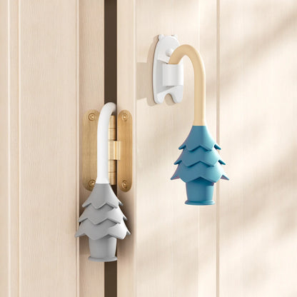 Child Safety Anti-Pinch Hand Door Lock Clamp Hanging Door Stopper Card Type - Prevents Closing for Extra Security