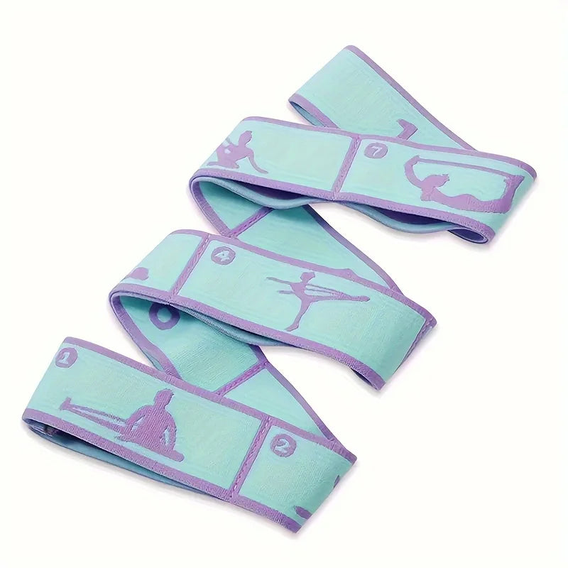 Yoga & Pilates Training Bands for Full-Body Workouts - Extra Thick Portable & Non-Slip Design for Home Gym Dance Studio & Tra