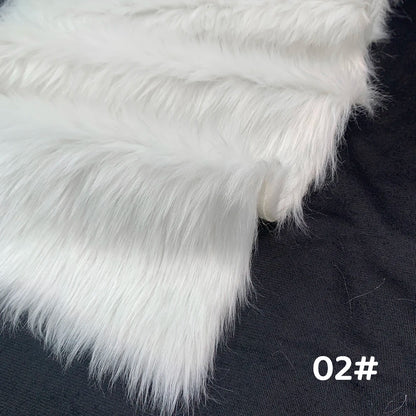 Fur Imitate Fabric 30x50cm Polyester Fiber Medium Thickness Woven Technics 2.5cm Long Fur Fabric Cosplay Fursuit Fur Material