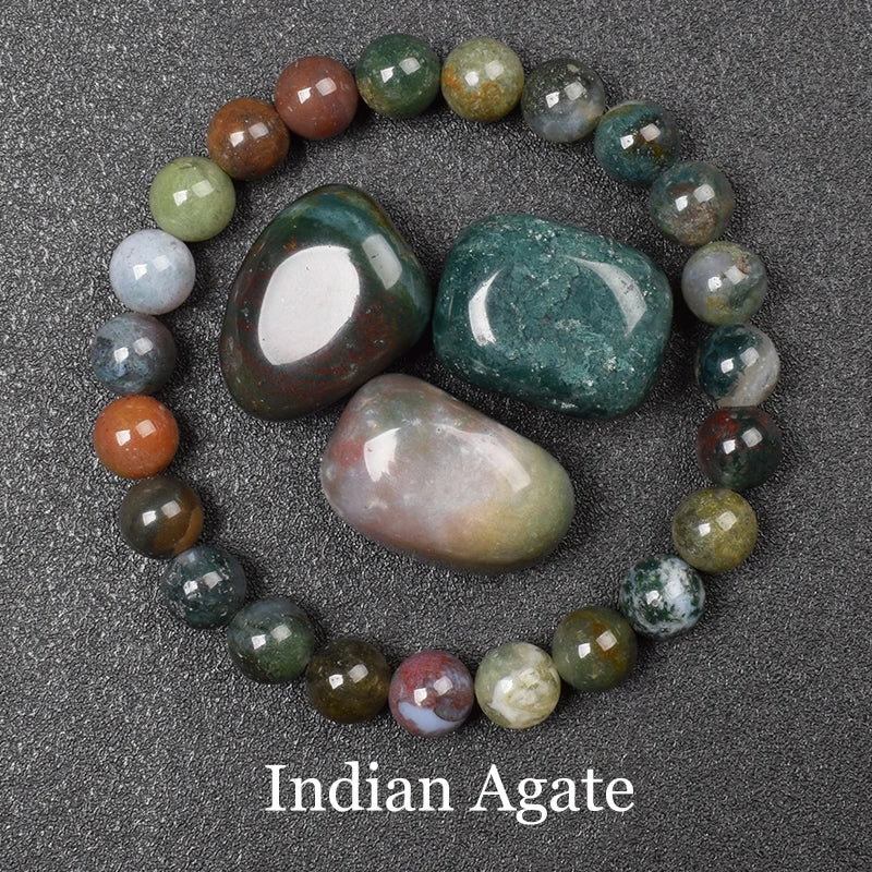 Natural Golden Obsidian Stone Beads Bracelet Men Women Golden Light Rainbow Obsidian Raw Stone Round Bead Natural Energy Jewe