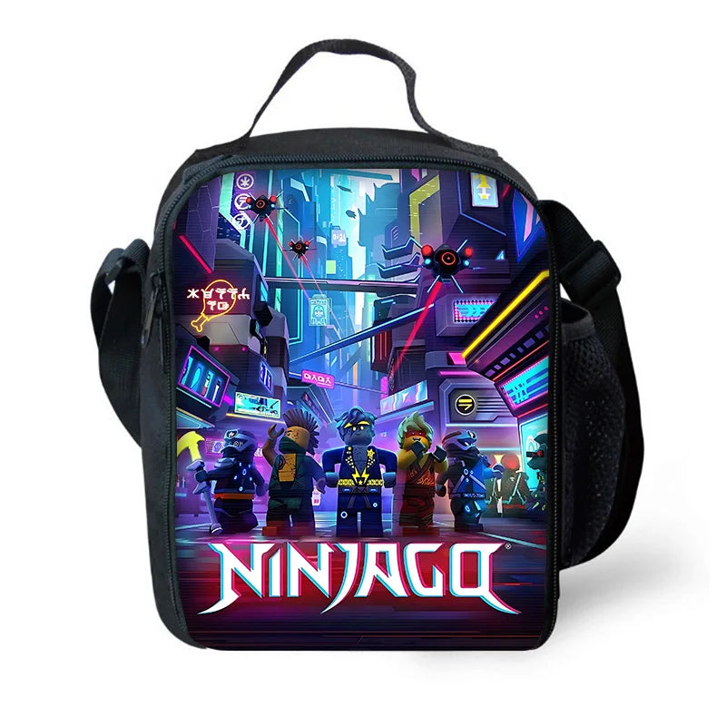 Child School Cool Game NinjagoS-Backpack with Lunch Bags ,Pencil Bags ,School Bags for Boys Girls Best Gift - CB-46X23A3