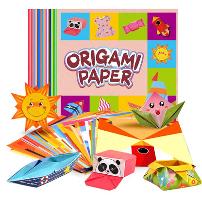 108 pieces of creative origami set -54 unique designs suitable for DIY crafts and educational activities - Lifestyle items