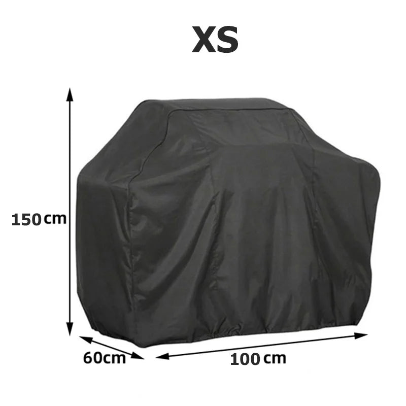 5 Size BBQ Grill Barbeque Cover Anti-Dust Waterproof Weber Heavy Duty Charbroil BBQ Cover Outdoor Rain Protective Barbecue Co