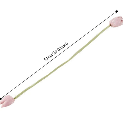 Creative Fashion Tulip Curtain Straps Adjustable Elegant Curtain Tieback Beautifully Curtains Tie Rope Homestay