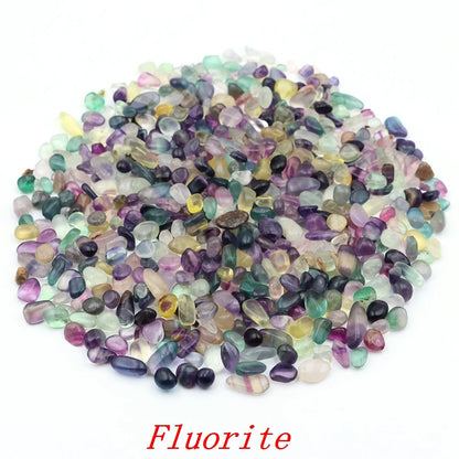 Natural Crystal Gravel Specimen Rose Quartz Amethyst Home Decor Colorful for Aquarium Healing Energy Stone Rock Mineral 50g 1
