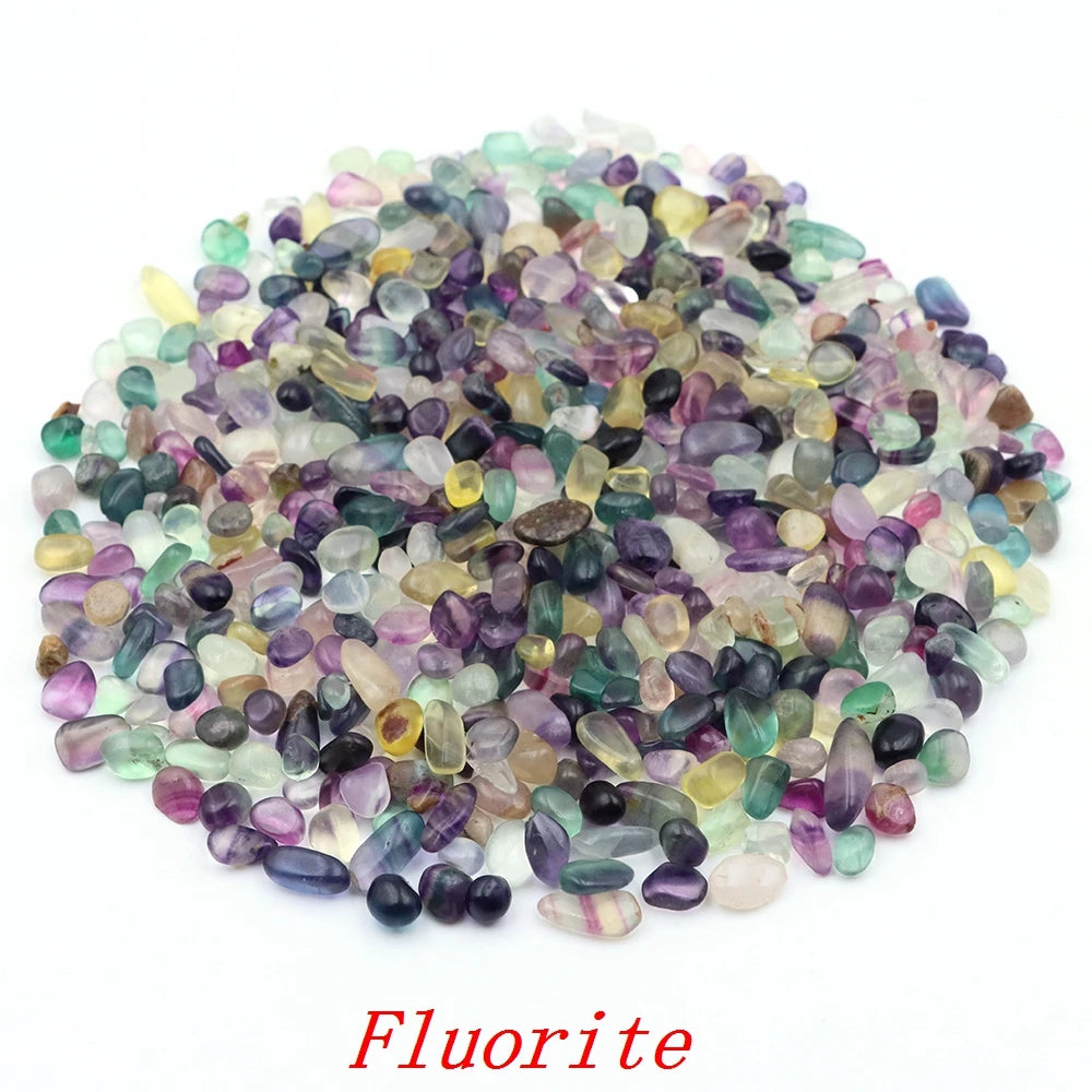 Natural Crystal Gravel Specimen Rose Quartz Amethyst Home Decor Colorful for Aquarium Healing Energy Stone Rock Mineral 50g 1