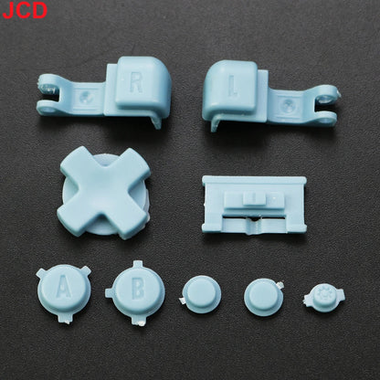 JCD 1set For GameBoy Advance SP GBA SP Plastic Full Button Set For GBA SP A B Select Start Power ON/OFF L R Buttons Kit D Pad