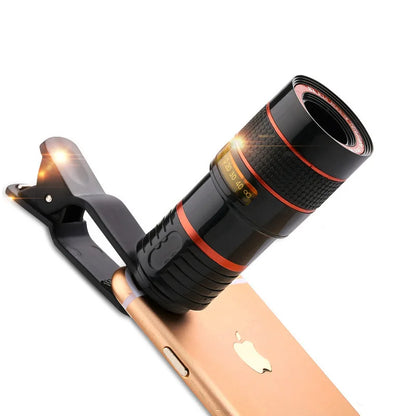 Telephoto Phone Lens Camera Universal Zoom Lens High Definition Focusing Effect Photography Large Light Transmission High Col