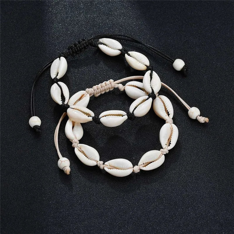 Bohemia Shaped Anklets for Women Foot Jewelry Summer Beach Barefoot Bracelet Ankle on Leg Chian Ankle Strap Accessories