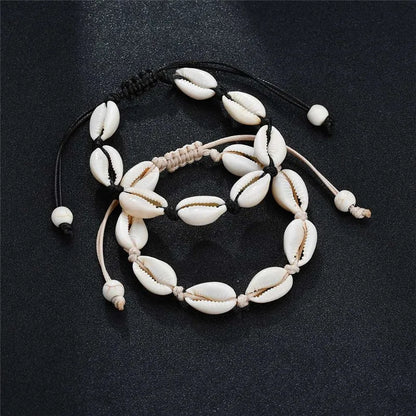Bohemia Shaped Anklets for Women Foot Jewelry Summer Beach Barefoot Bracelet Ankle on Leg Chian Ankle Strap Accessories