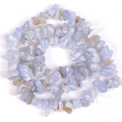 Natural Stone Chips Beads 3-5-8-12mm Irregular Gravel Beads For Jewelry Making Freeform Beads Diy Necklace Bracelet 15''
