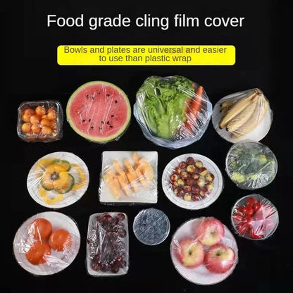 Reusable Disposable Food Cover Plastic Wrap Durable Elastic Food Lids for Bowls Elastic Plate Covers For Kitchen Food Saver B