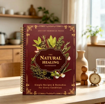 The Natural Healing Handbook English Wellness Lovers Spiral Book Holistic Herbal Wellness Guide