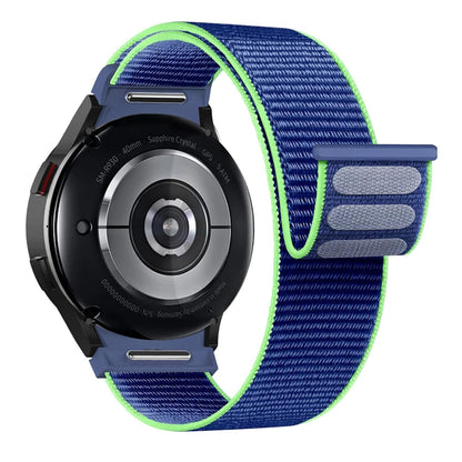Band For Samsung Galaxy Watch 7/6/4/classic/5 pro 44mm 40mm wrist No Gaps Nylon sport loop correa bracelet Galaxy Watch 7 Str