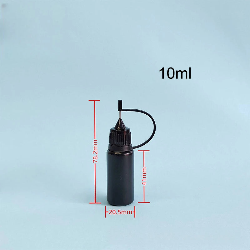 50ML Plastic Liquid Alcohol Bottle For Dispenser Rosin Solder Flux Paste For Phone PCB Cleaning Welding Repair Tools - 10ml A