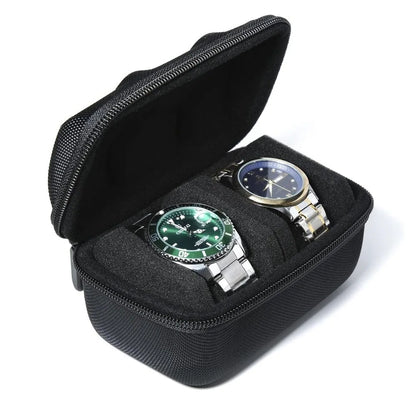 Watch Box Organizer Watch Travel Case Portable Storage Watch Display Holder for Wristwatches and Smart Watches Men Women Gift