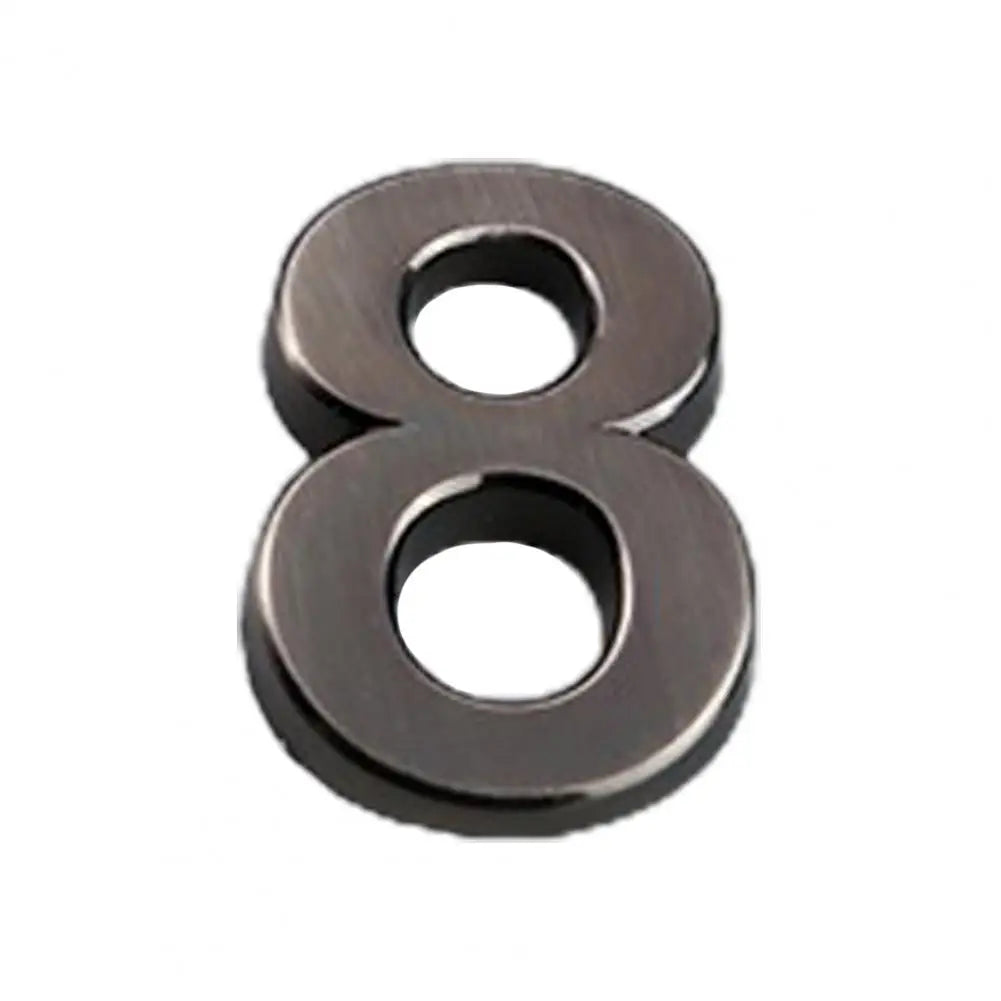 Address Number Good 0-9 3D Numbers Door Plaques 10 Styles Mailbox Number 0-9 Apartment Address Numbers Decor for Yard