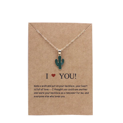 Trending Cute Classic Beard Pendant Necklace For Women Choker Chunky Necklaces Couple Friendship Party Jewelry Accessories Ne