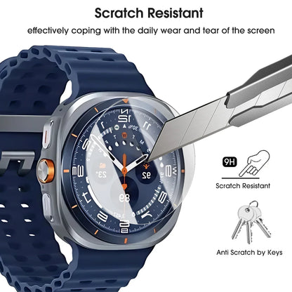1-5Pcs Tempered Glass for Samsung Galaxy Watch 9 8 40mm 44mm SmartWatch Screen Protector for Galaxy Watch 9 4 5 6 7 8 Classic