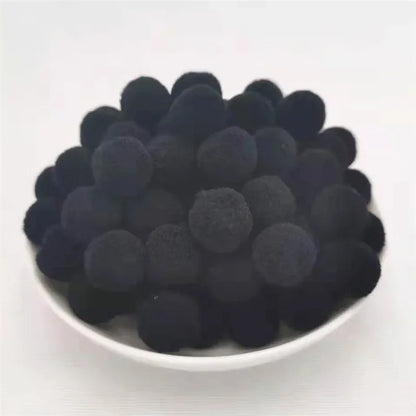 Kids DIY Pompoms Toy Craft Supplies Mini Fluffy Pompon 10/15/20/25mm Pom Poms Christmas Home Decoration Accessories 100pcs/50
