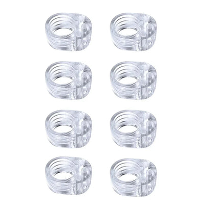 Stop Floor Door Stops Buffer No Drill Door Stopper Home Improvement Furniture Wall Safety Hardware Transparent Supplies Silic