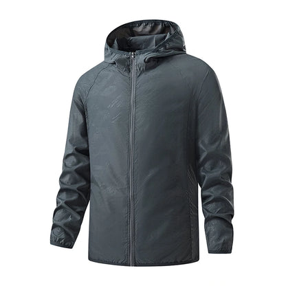 LNGXO Waterproof Hiking Jackets for Men and Women Sun Protection Windbreaker Camping Climbing Rain Coat Unisex Portable Cloth