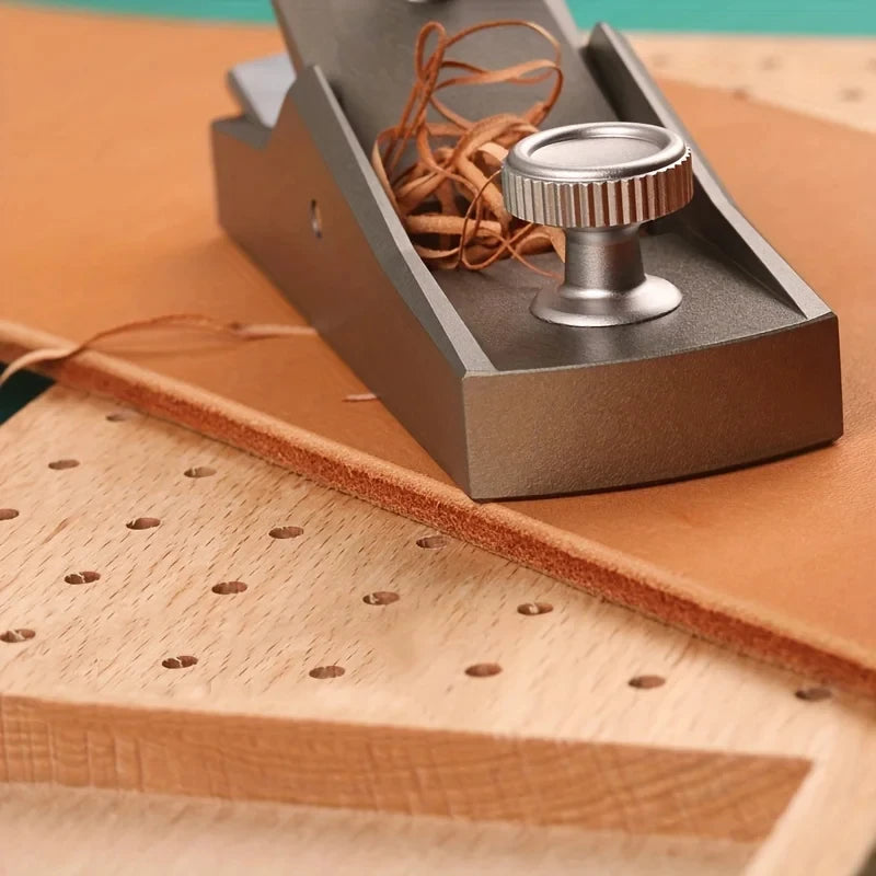 1Pc Woodworking Planer Mini Aluminum Alloy Hand Planer DIY Carpenter Tools European Flat Plane Bottom Edge Wood Trimming Plan